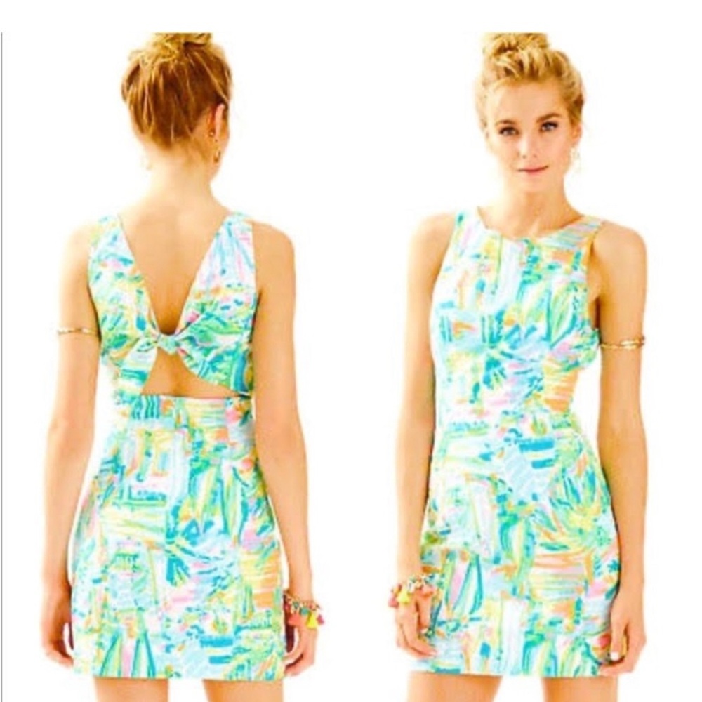 LILLY PULITZER Courtney Shift Dress in Sea Salt and Sun